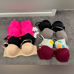 Bundle of Womens Auden Bras. Size 38 C.